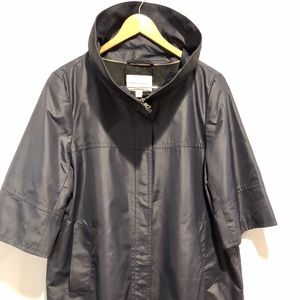 Banana Republic A-line lightweight jacket in Navy